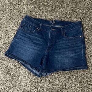 Blue Denim Women's Shorts